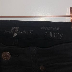7 For All Mankind Highwaist Skinny sz 29
